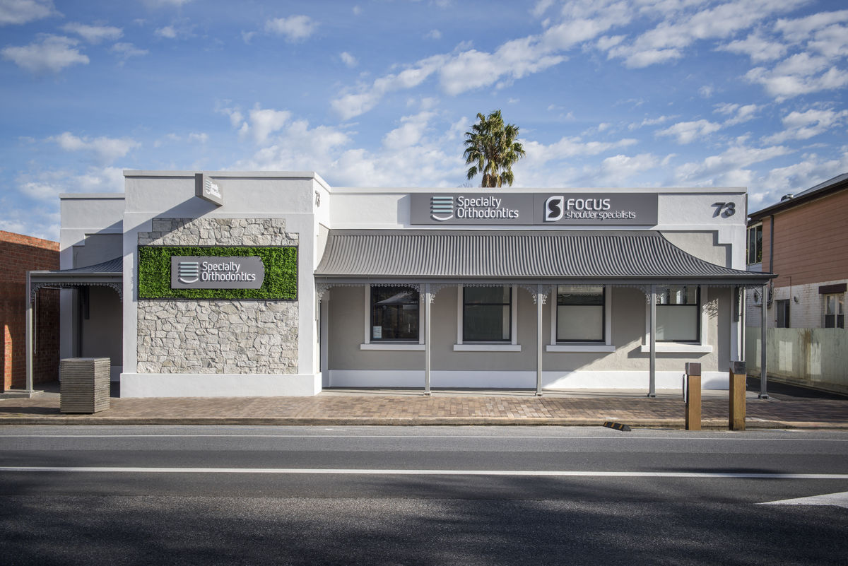 Frontage of Specialty Orthodontics - Walkerville