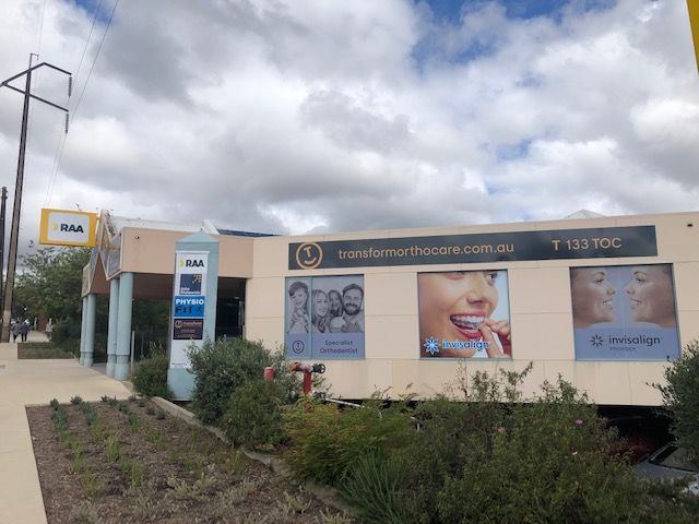 Frontage of Transform Orthodontic Care - Modbury