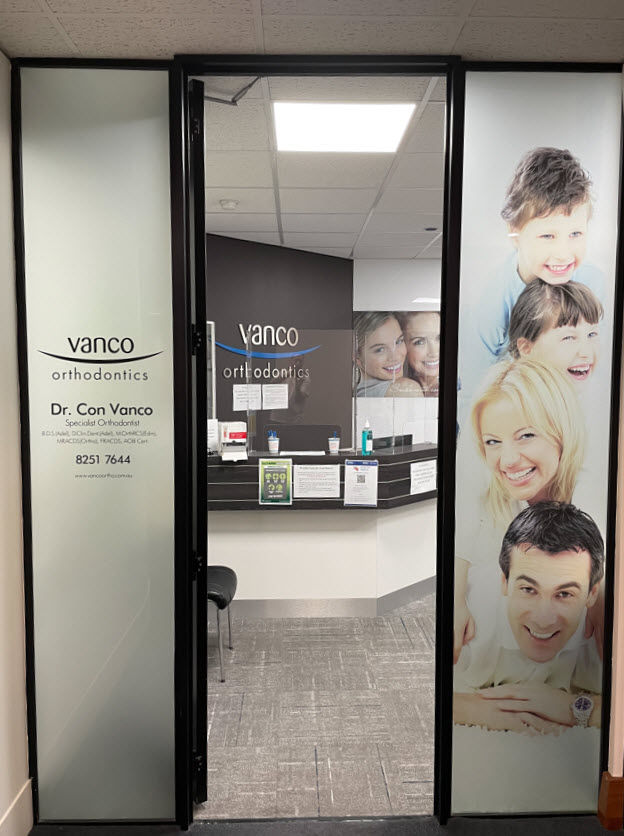 Frontage of Vanco Orthodontics - Adelaide